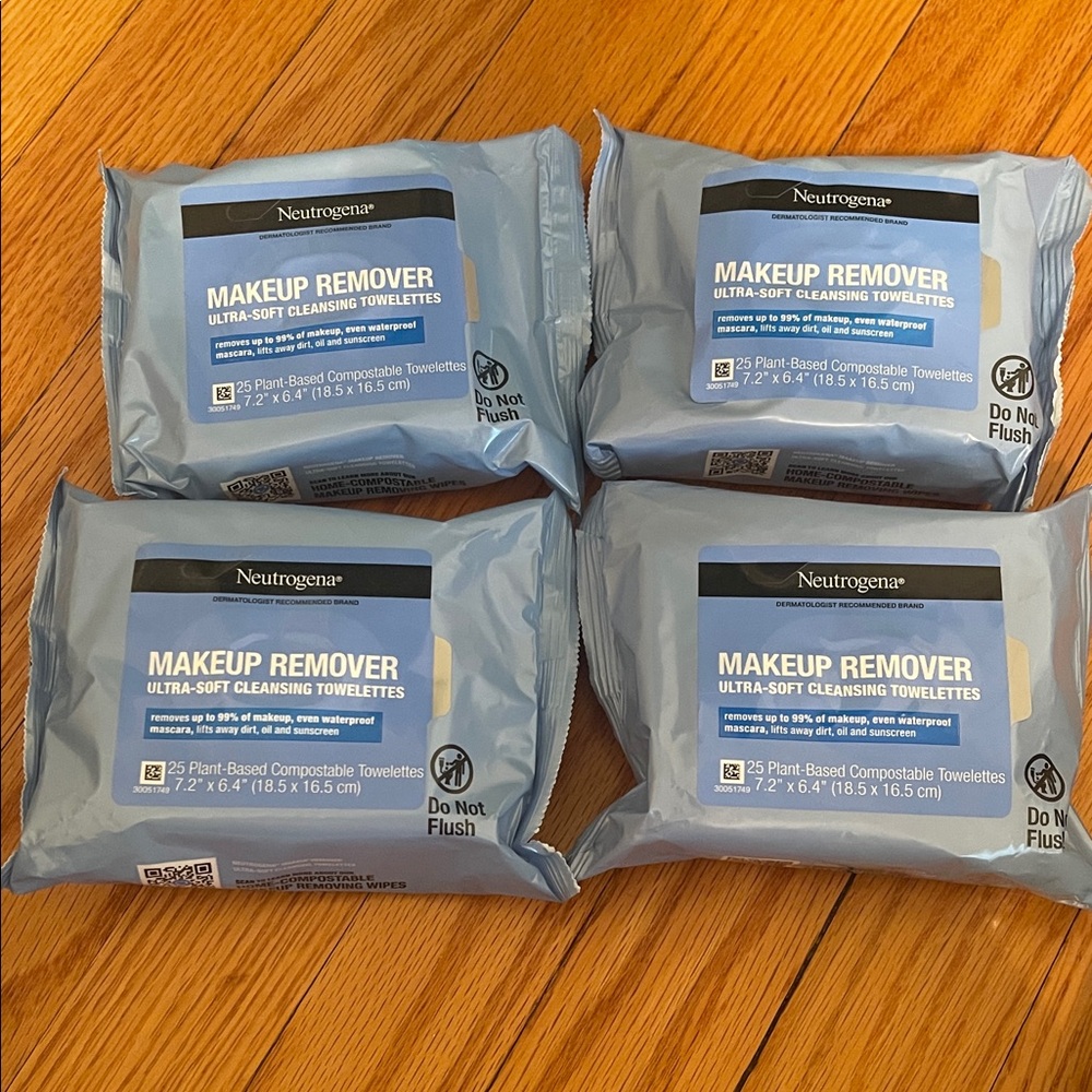 Neutrogena Blue Makeup Remover Towelettes